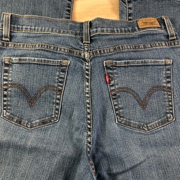 Levi’s 512 Perfectly Slimming Boot Cut Jeans Size 12 - Picture 3 of 9